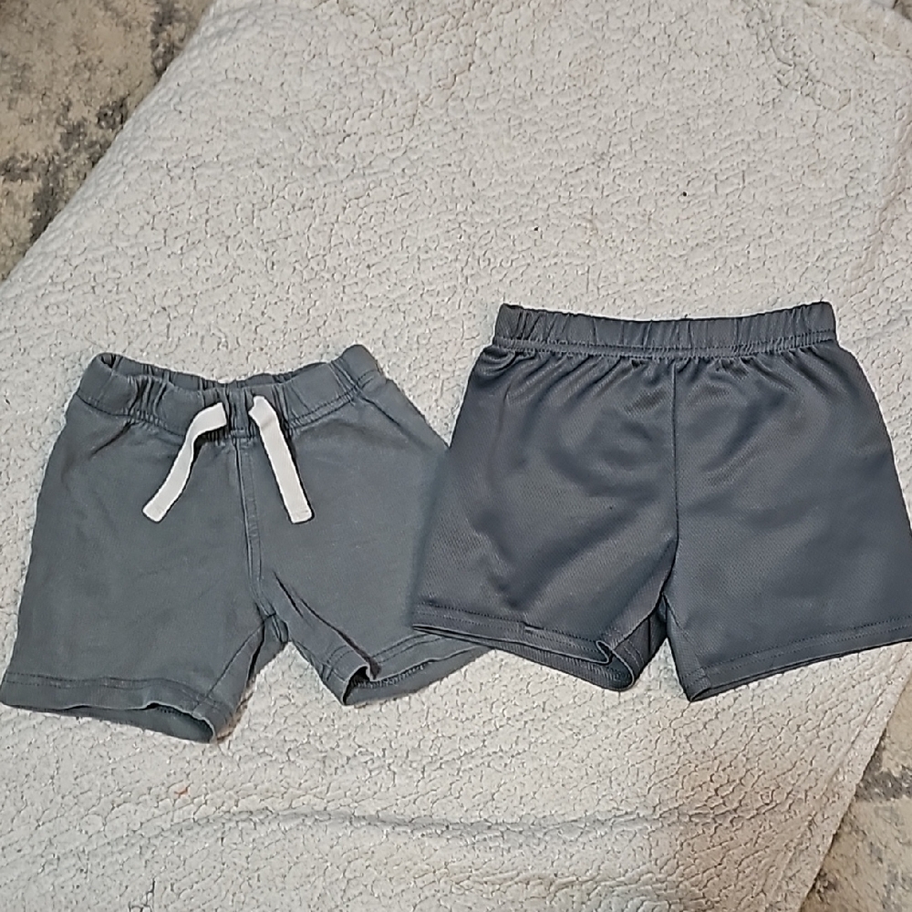 Kids Gray Shorts Set